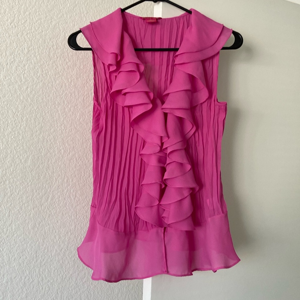 Perfect summer blouse. Pretty pink.
